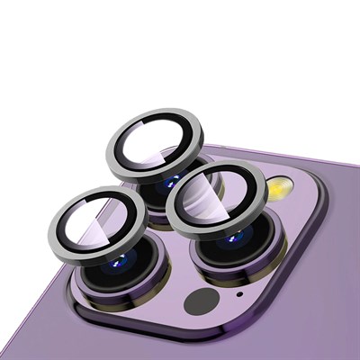 Apple iPhone 13 Pro Zore CL-12 Premium Safir Kamera Lens Koruyucu