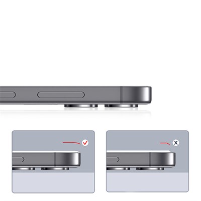 Apple iPhone 13 Zore 3D Oliv HD Temperli Cam Ekran Koruyucu + Kolay Uygulama Aparatı