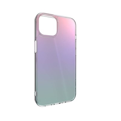 Apple iPhone 14 Renk Geçişli Kenarları Şeffaf Tasarımlı Switcheasy Crush Plus Kapak