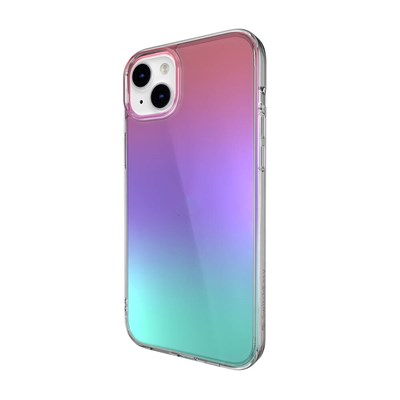 Apple iPhone 14 Plus Renk Geçişli Kenarları Şeffaf Tasarımlı Switcheasy Crush Plus Kapak