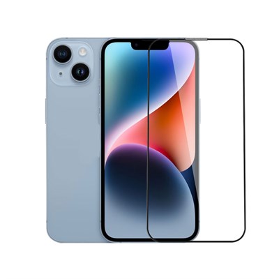 Apple iPhone 14 Plus Wiwu Mavi Işık ve AR Teknolojili Hidrofobik ve Oleofobik Anti Glare Pro Glass Cam Ekran Koruyucu