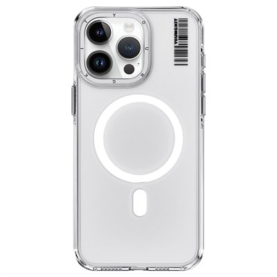 Apple iPhone 14 Pro Kılıf Magsafe Şarj Özellikli Şeffaf Youngkit Crystal Shield Serisi Kapak
