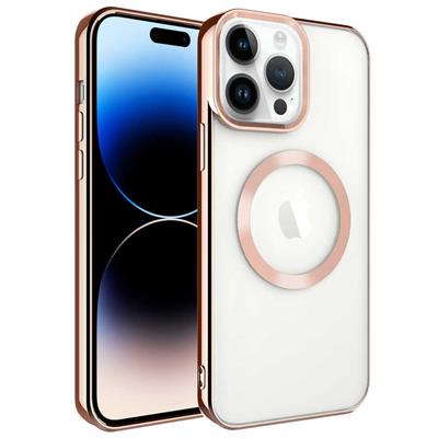 Apple iPhone 14 Pro Kılıf Magsafe Wireless Şarj Özellikli Zore Setro Silikon