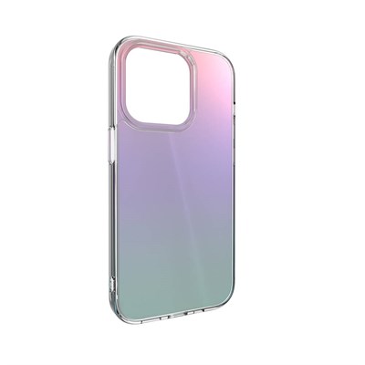 Apple iPhone 14 Pro Renk Geçişli Kenarları Şeffaf Tasarımlı Switcheasy Crush Plus Kapak