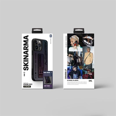 Apple iPhone 14 Pro Kılıf SkinArma Standlı Deri Görünümlü Kira Kobai Kapak