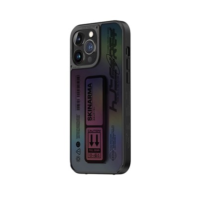 Apple iPhone 14 Pro Kılıf SkinArma Standlı Deri Görünümlü Kira Kobai Kapak