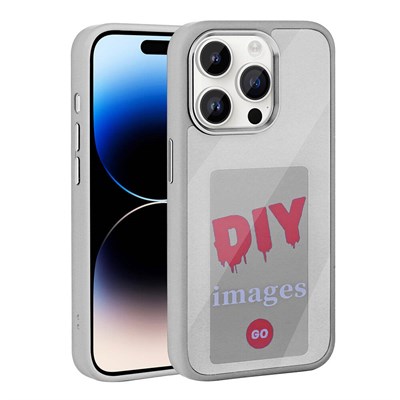 Apple iPhone 14 Pro Max Kılıf Ekranı Yansıtan Akıllı NFC Kapak