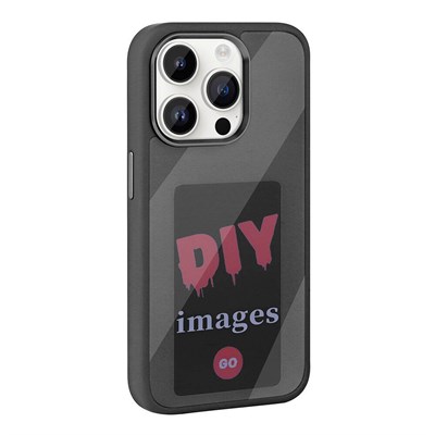 Apple iPhone 14 Pro Max Kılıf Ekranı Yansıtan Akıllı NFC Kapak