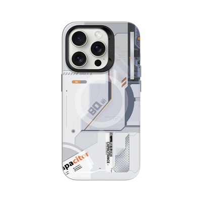 Apple iPhone 14 Pro Max Kılıf M-safe Şarj Özellikli Mekanik Tasarımlı Benks Perspective Serisi Kapak