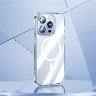 Apple iPhone 14 Pro Max Magsafe Şarj Özellikli Kamera Korumalı Benks Corning Glass Serisi Kapak