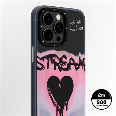 Apple iPhone 14 Pro Max Kılıf Magsafe Şarj Özellikli Shu Tasarımlı Youngkit Dreamland Serisi Kapak