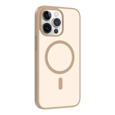 Apple iPhone 14 Pro Max Kılıf M-safe Şarj Özellikli Zore Babet Kapak