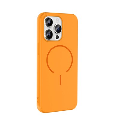 Apple iPhone 14 Pro Max Kılıf M-safe Şarj Özellikli Zore Meta Kapak