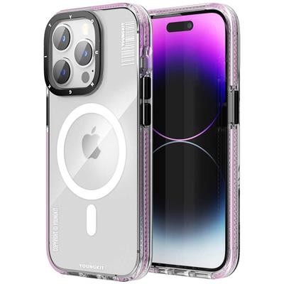 Apple iPhone 14 Pro Max Kılıf Magsafe Şarj Özellikli YoungKit Exquisite Serisi Kapak