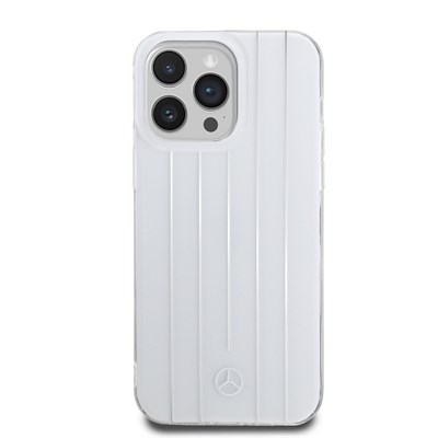 Apple iPhone 14 Pro Max Kılıf Mercedes Benz Orjinal Lisanslı New Urban 3 Sert PC Paralel Çizgi Desenli Kapak