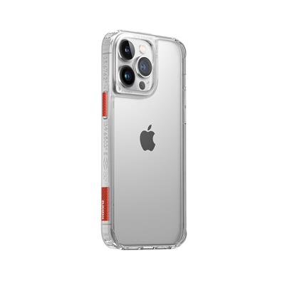 Apple iPhone 14 Pro Max Kılıf SkinArma Şeffaf Airbag Tasarımlı Saido Kapak