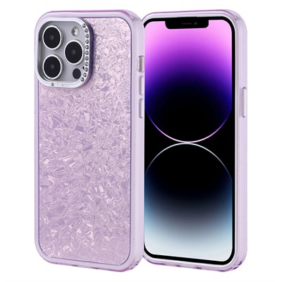 Apple iPhone 14 Pro Max Kılıf Taşlı Tasarımlı Zore Kapi Kapak