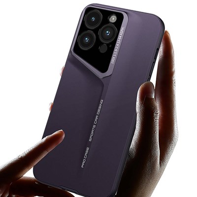 Apple iPhone 14 Pro Max Kılıf Ultra İnce Kameralı Korumalı Sert Rubber Zore Procase Kapak