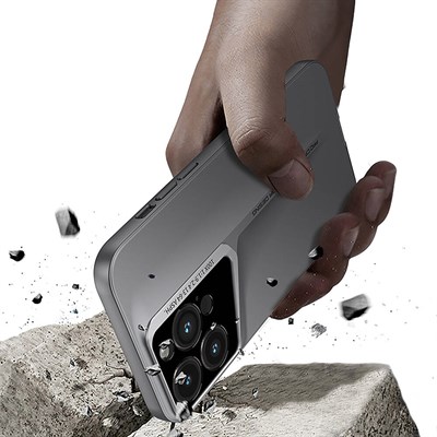 Apple iPhone 14 Pro Max Kılıf Ultra İnce Kameralı Korumalı Sert Rubber Zore Procase Kapak