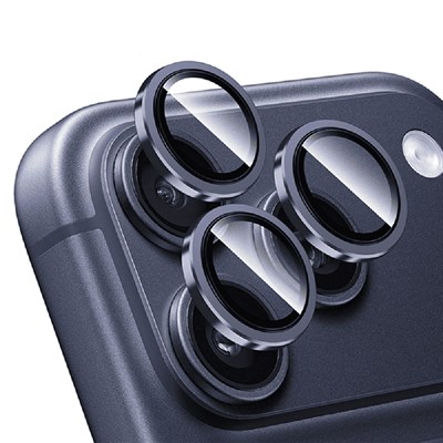 Apple iPhone 14 Pro Max Mohseven Safir Anti Reflective Kamera Lens Koruyucu