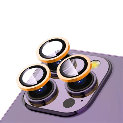 Apple iPhone 14 Pro Max Zore CL-12 Premium Safir Kamera Lens Koruyucu
