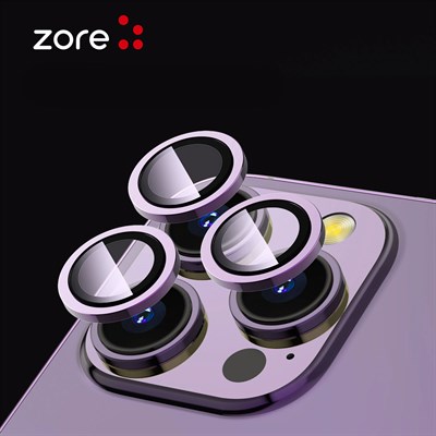 Apple iPhone 14 Pro Zore CL-12 Premium Safir Kamera Lens Koruyucu