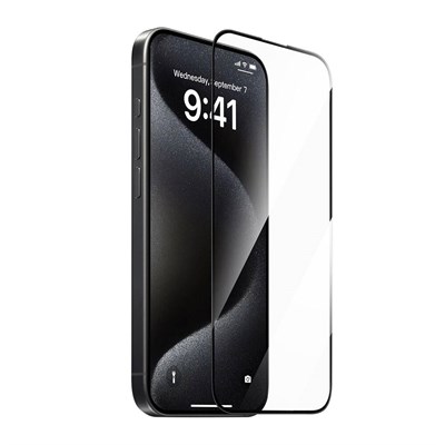 Apple iPhone 14 Wiwu GT-008 Polimer Oleofobik Kaplama Şeffaf Pürüzsüz Temperli Cam Ekran Koruyucu 10lu Paket