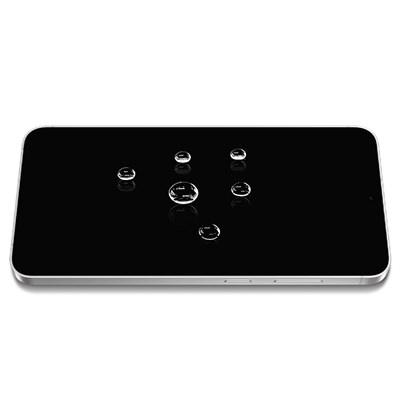 Apple iPhone 14 Zore 3D Oliv HD Temperli Cam Ekran Koruyucu + Kolay Uygulama Aparatı