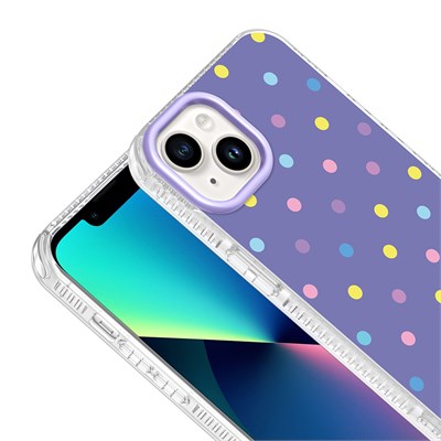 Apple iPhone 15 Kılıf Airbag Tasarımlı Zore Potik Sert PC Kapak
