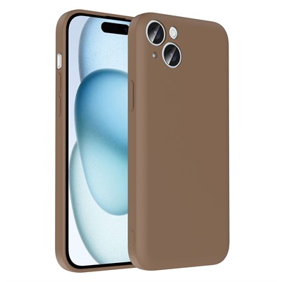 Apple iPhone 15 Kılıf Kamera Korumalı Kartlık Hazneli Zore Vitra Kapak