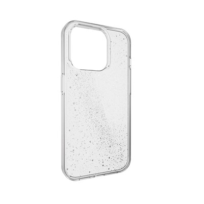 Apple iPhone 15 Pro Çift Katmanlı IMD Baskılı Bumper Switcheasy Cosmos Starlight Kapak