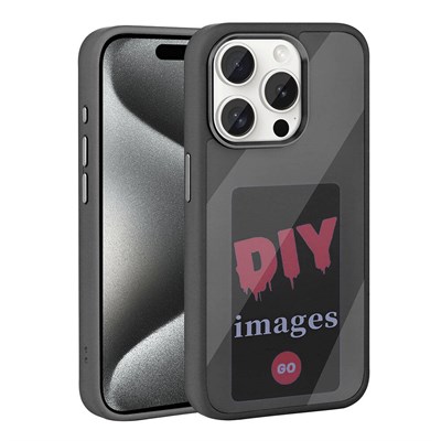 Apple iPhone 15 Pro Kılıf Ekranı Yansıtan Akıllı NFC Kapak