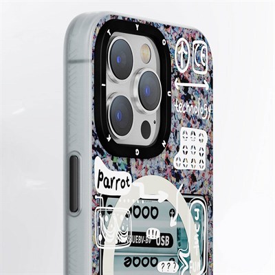 Apple iPhone 15 Pro Kılıf Magsafe Şarj Özellikli Youngkit Rock Serisi Kapak