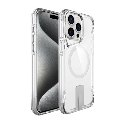 Apple iPhone 15 Pro Kılıf Zore T-Max Standlı Kapak