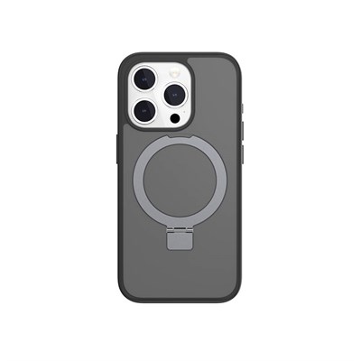 Apple iPhone 15 Pro Magsafe Şarj Özellikli Yüzük Standlı Switcheasy Magstand-M Kapak