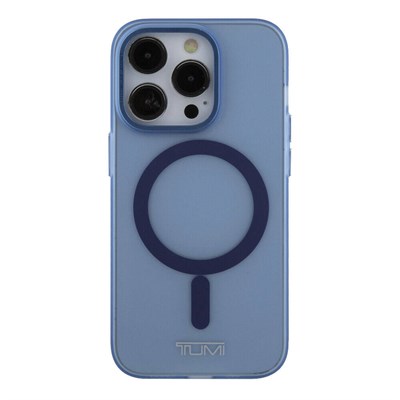 Apple iPhone 15 Pro Kılıf TUMI Orjinal Lisanslı Magsafe Şarj Özellikli Buzlu Mat Kapak