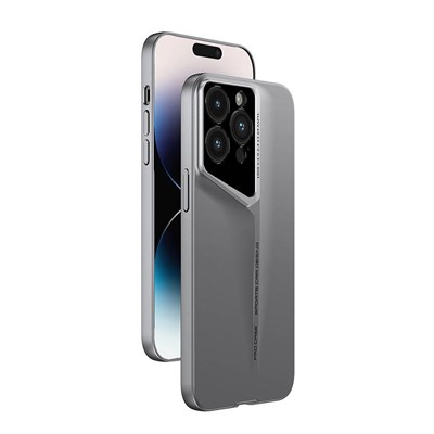 Apple iPhone 15 Pro Kılıf Ultra İnce Kameralı Korumalı Sert Rubber Zore Procase Kapak