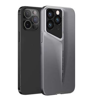 Apple iPhone 15 Pro Kılıf Ultra İnce Kameralı Korumalı Sert Rubber Zore Procase Kapak