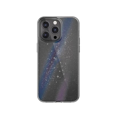 Apple iPhone 15 Pro Max Çift Katmanlı IMD Baskılı Bumper Switcheasy Cosmos Nebula Kapak