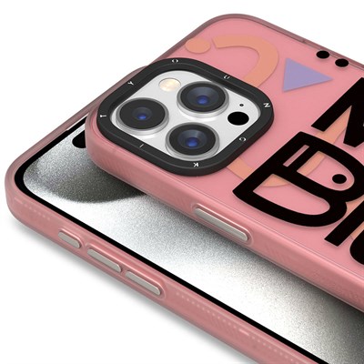 Apple iPhone 15 Pro Max Kılıf Magsafe Şarj Özellikli Youngkit Happy Hearth Serisi Kapak