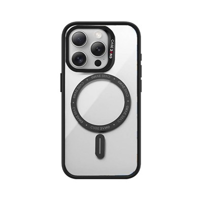Apple iPhone 15 Pro Max Kılıf Magsafe Şarj Özellikli Casebang Body Frame Kapak