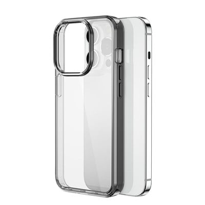 Apple iPhone 15 Pro Max Kılıf Wiwu Magnetic Crystal Sert PC Kapak