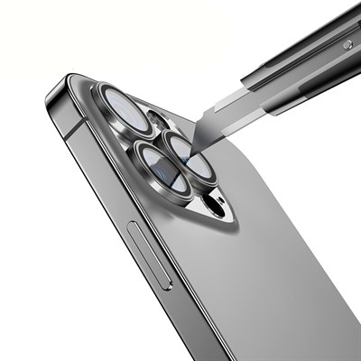 Apple iPhone 15 Pro Max Zore Mikro Kamera Lens Koruyucu