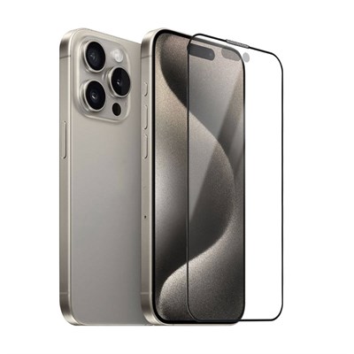 Apple iPhone 15 Pro Wiwu iVista Screen Matte Ultra Güçlü Temperli Mat Ekran Koruyucu