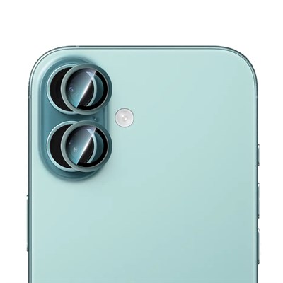 Apple iPhone 16 CaseWorld Alloy Serisi Oleofobik Anti Reflective Kamera Lens Koruyucu