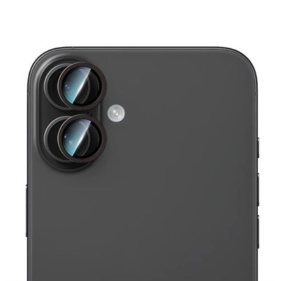 Apple iPhone 16 CaseWorld Karbon Fiber Serisi Anti Reflective Ultra Clear Full Kamera Lens Koruyucu