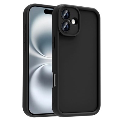 Apple iPhone 16 Kılıf Kamera Korumalı Zore Ananas Kapak