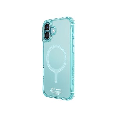 Apple iPhone 16 Kılıf SkinArma Şeffaf Airbag Tasarımlı Magsafe Şarj Özellikli Saido Kapak