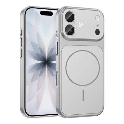 Apple iPhone 16 Kılıf Zore M-Safe Şarj Özellikli Kamera Korumalı Formen Kapak