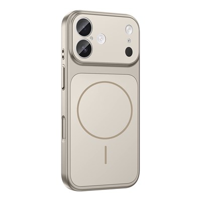 Apple iPhone 16 Kılıf Zore M-Safe Şarj Özellikli Kamera Korumalı Formen Kapak
